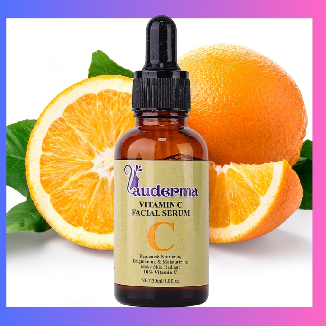 Image of the best vitamin C facial serum lauderma