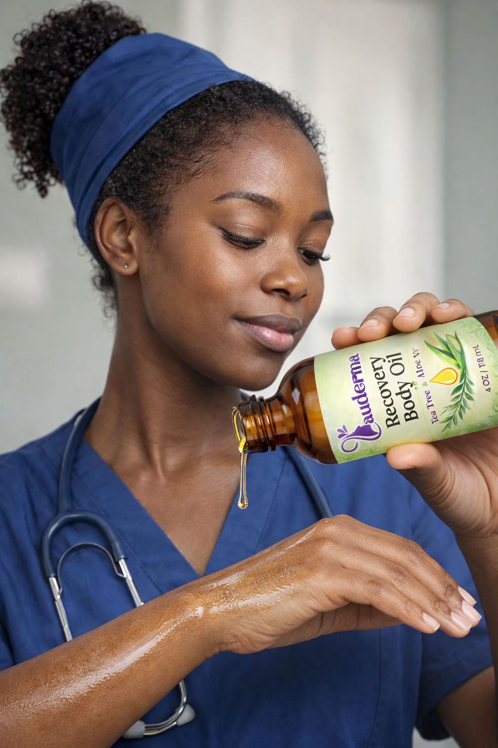 Recovery Body Oil – Tea Tree & Aloe Vera (4 oz)