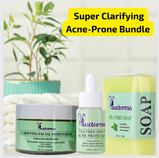 image of the best acne clarifying set