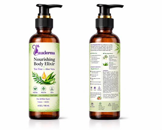 Nourishing Body Elixir with Tea Tree and Aloe Vera